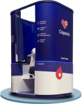 Capsula Health Pod cabin for health self-assessment